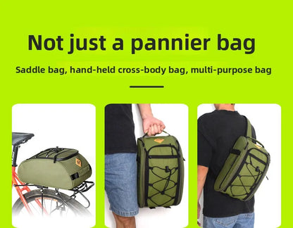 Sacoche Porte-Bagages Vélo – Libération Rapide, Pliable & Grande Capacité