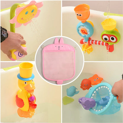Baby Bath Toy Storage Net Bear Design