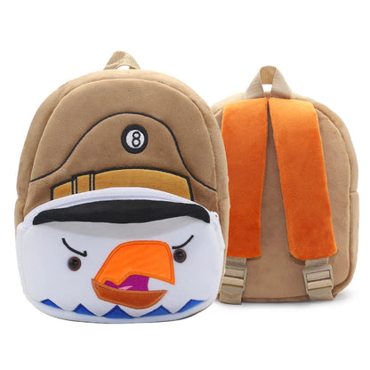 Mini Sac à Dos Peluche Enfant – Animaux Sportifs Cartoon | Fille & Garçon | 1 à 4 Ans | 9 Motifs Rigolos