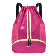 Sac de sport à cordon – Séparation sec/humide, natation, basketball & fitness