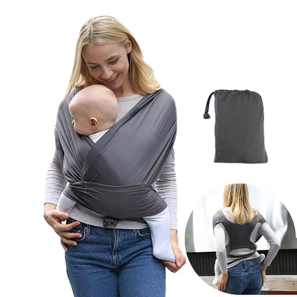 Ergonomic Baby Carrier with X-Shaped Support