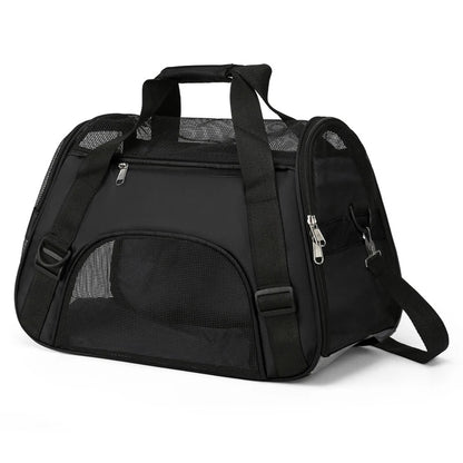 Breathable Mesh Cat & Dog Carrier – Foldable | Sizes S, M & L | Travel & Outdoor