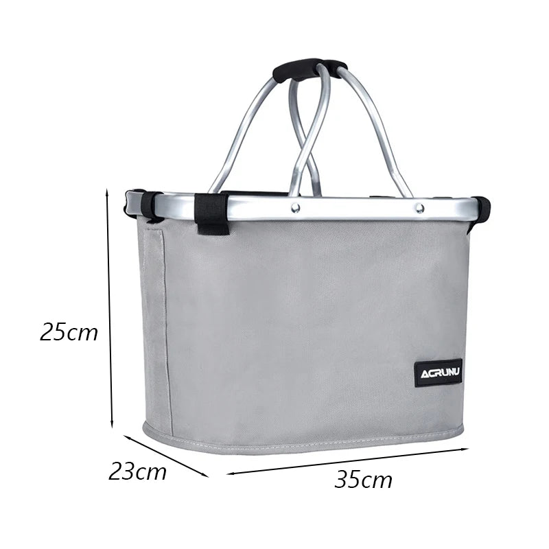 Panier Transporteur Vélo en Alliage d’Aluminium – Petit Chien & Chat | Imperméable & Durable | Chihuahua, Yorkshire, Shih Tzu