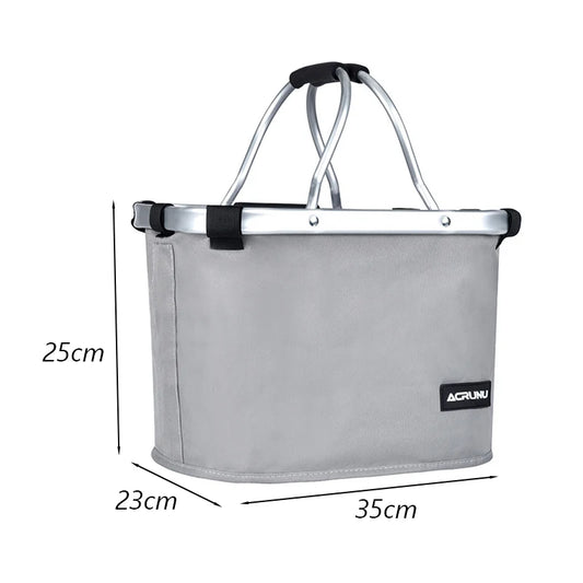 Panier Transporteur Vélo en Alliage d’Aluminium – Petit Chien & Chat | Imperméable & Durable | Chihuahua, Yorkshire, Shih Tzu