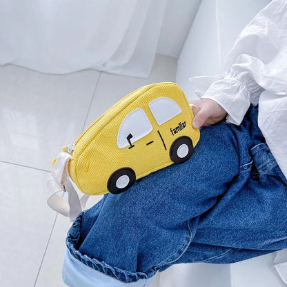 Mini Sac Bandoulière Enfant en Forme de Voiture – Mignon et Pratique