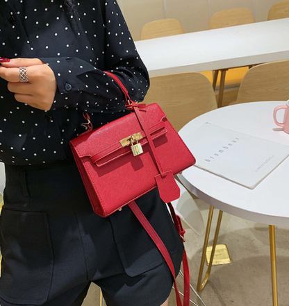 Sac Porté Épaule Platine à la Mode
