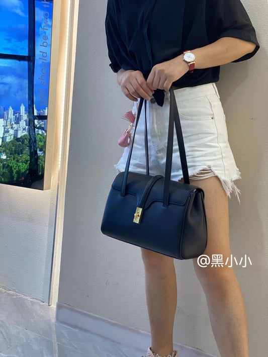 Sac Fourre-tout en Cuir de Vache de Grande Capacité