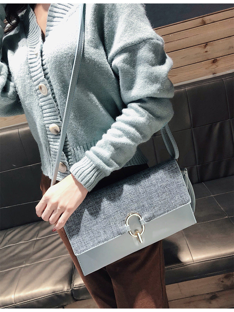 Sac Bandoulière Femme Compact et Chic en Cuir PU