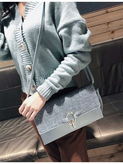 Sac Bandoulière Femme Compact et Chic en Cuir PU